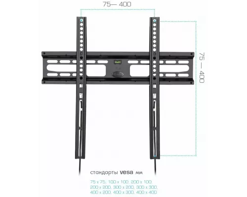 Кронштейн Kromax FLAT-3 черный