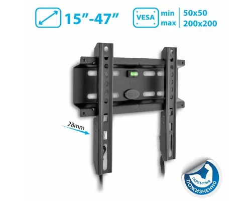 Кронштейн Kromax FLAT-5 черный