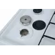 Кухонная плита KRAFT KF-FSK6403AEW белый