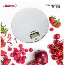 Кухонные весы Atlanta ATH-6192 серебристый