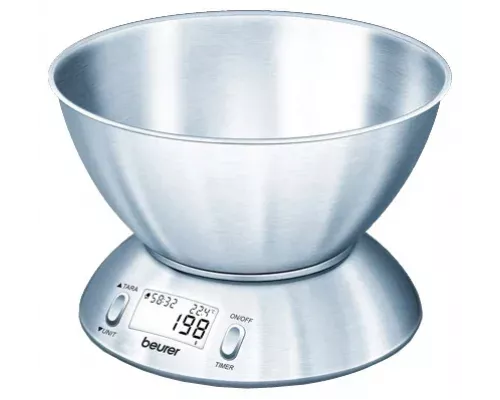 Кухонные весы Beurer KS54 серебристый