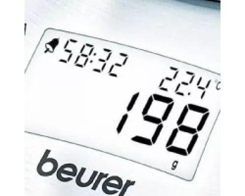 Кухонные весы Beurer KS54 серебристый
