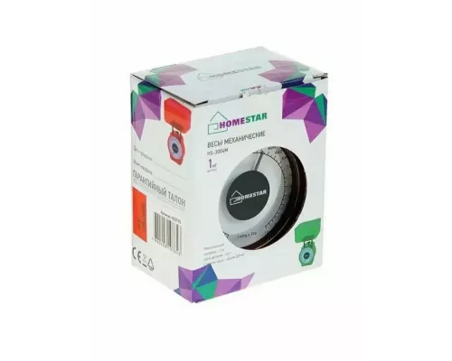 Кухонные весы HOMESTAR HS-3004М зеленый