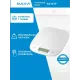 Кухонные весы Maxvi KS101P белый