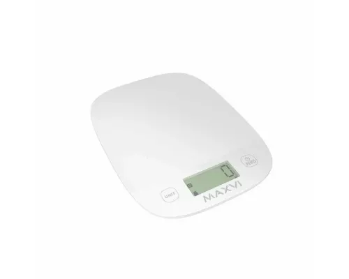 Кухонные весы Maxvi KS101P белый