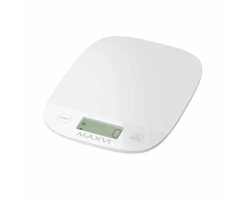 Кухонные весы Maxvi KS101P белый