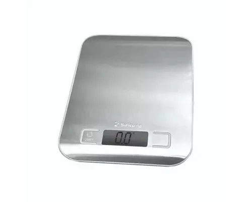 Кухонные весы Sakura SA-6060SG нерж/серый