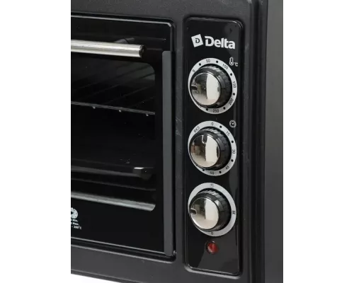 Мини-печь Delta D-0123 черная
