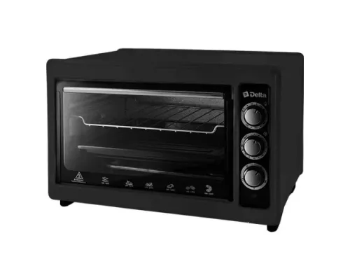 Мини-печь Delta D-0123 черная
