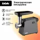 Мясорубка BBK MG2009 черный/серый