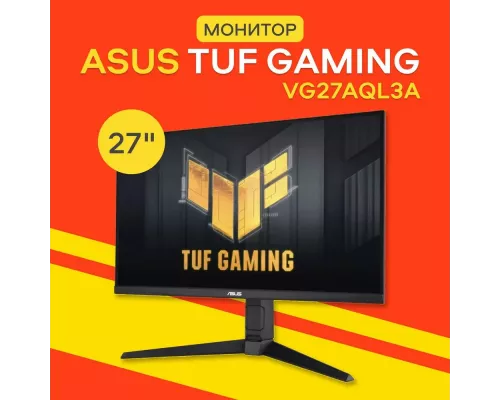 Монитор 27" ASUS TUF Gaming VG27AQL3A черный