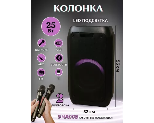 Портативная колонка HOLLEBERG HX-E823