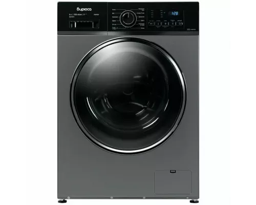 Стиральная машина БИРЮСА WM-SL610/15 S серебро/черный