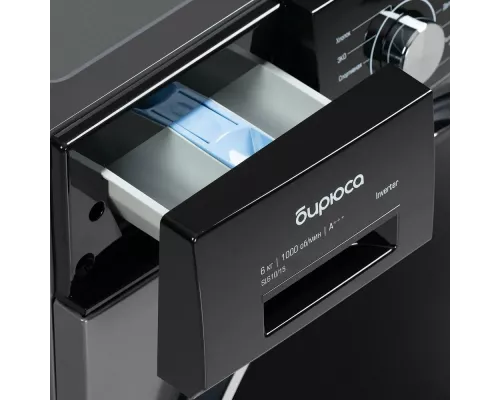 Стиральная машина БИРЮСА WM-SL610/15 S серебро/черный