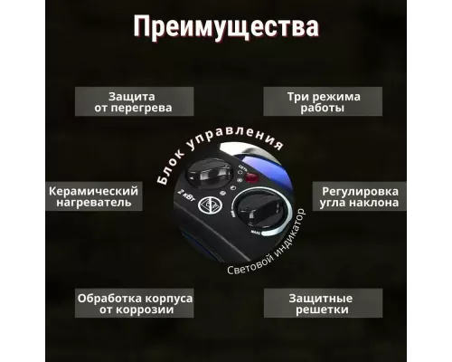 Тепловая пушка ВИТЯЗЬ ТЭП-3100К