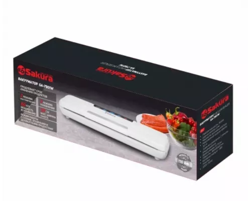 Вакуумный упаковщик Sakura SA-7901W белый