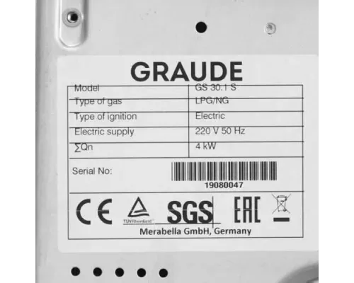 Варочная поверхность Graude GS 30.1 S