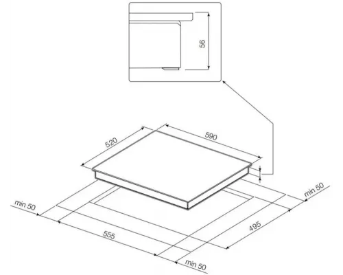 Варочная поверхность Graude IK 60.0 AC