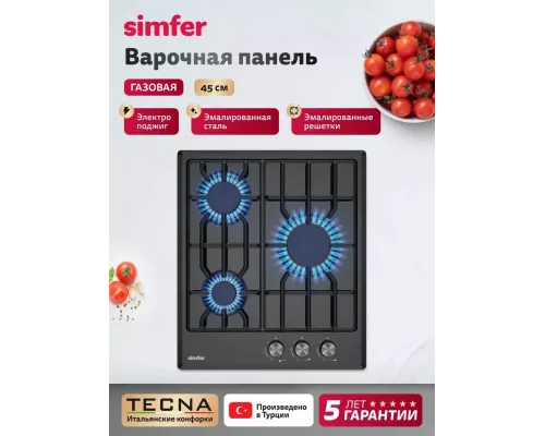 Варочная поверхность Simfer H45V30B025