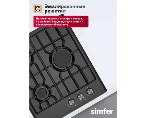 Варочная поверхность Simfer H45V30B025