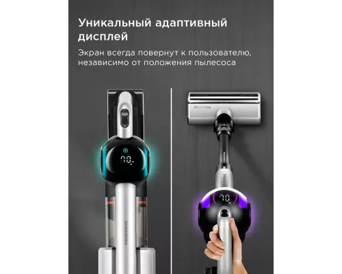 Вертикальный пылесос REDMOND VH1330 серый