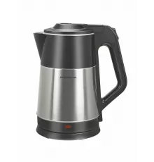 Чайник BACKMAN BM-TEA 727 серебристый/черный