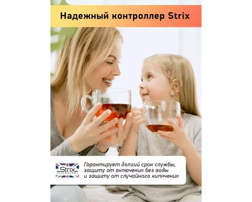 Чайник BBK EK1765S черный/нержавеющая сталь