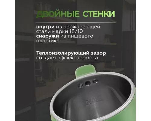 Чайник GALAXY LINE GL 0331 зеленый