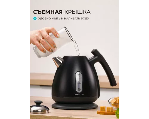 Чайник GALAXY LINE GL 0343 черный