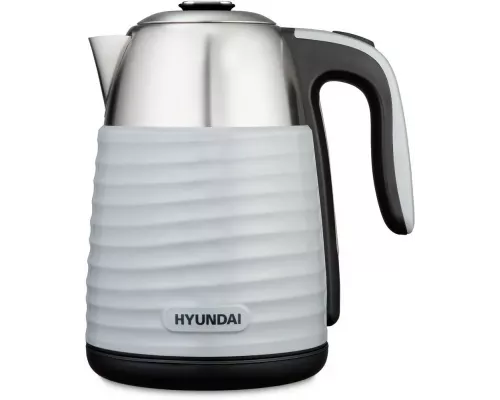Чайник Hyundai HYK-S4804 серый/черный