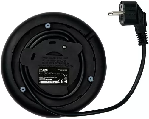 Чайник Hyundai HYK-S4804 серый/черный