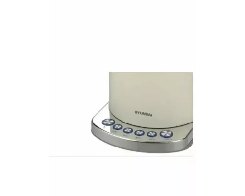 Чайник Hyundai HYK-S5600 кремовый/серебристый