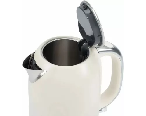 Чайник Hyundai HYK-S9900 молочный/серебристый