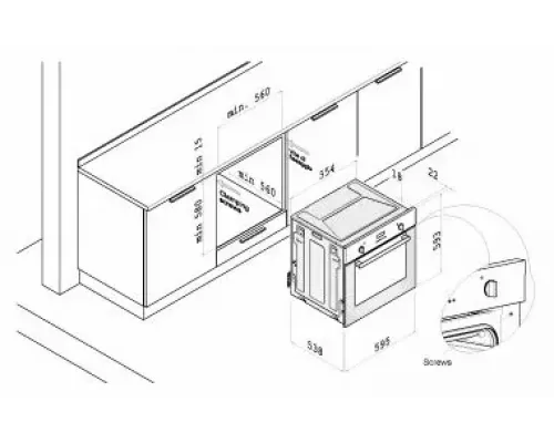 Духовой шкаф Korting OKB 481 CRN