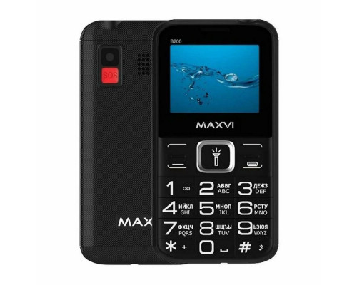 Мобильный телефон Maxvi B200 Black