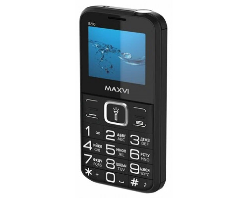 Мобильный телефон Maxvi B200 Black