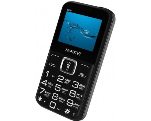 Мобильный телефон Maxvi B200 Black