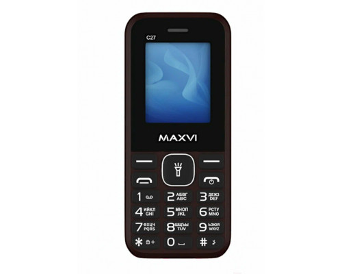 Мобильный телефон Maxvi C27 brown