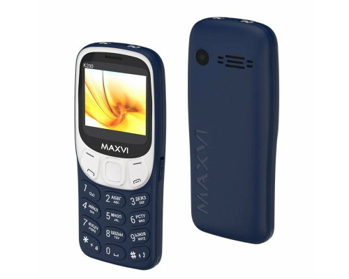 Мобильный телефон Maxvi K200 blue