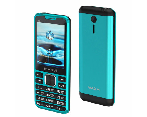 Мобильный телефон Maxvi X10i Aqua Blue