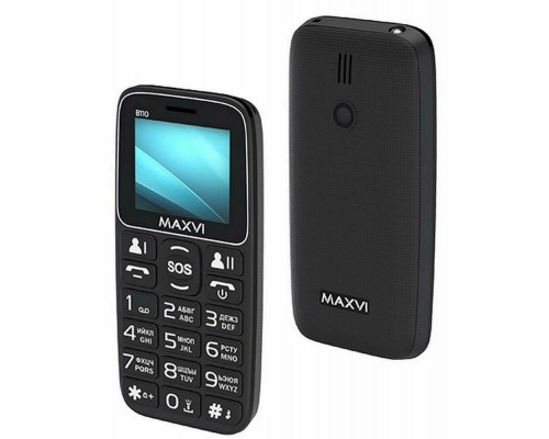 Мобильный телефон Maxvi B110ds черный