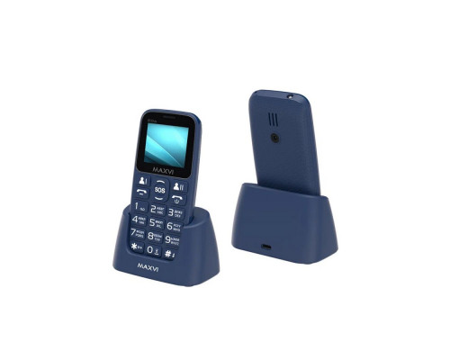 Мобильный телефон Maxvi B110ds синий