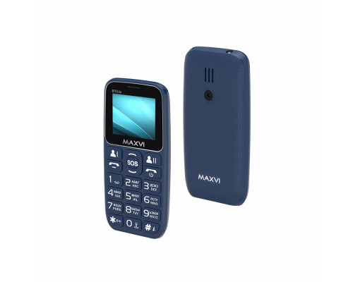 Мобильный телефон Maxvi B110ds синий