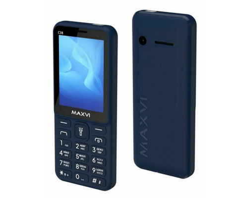Мобильный телефон Maxvi C38 синий