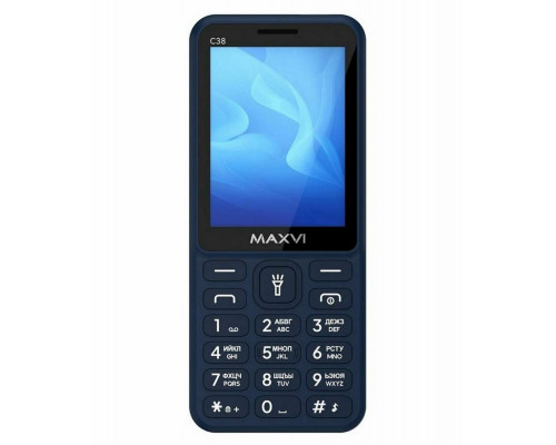 Мобильный телефон Maxvi C38 синий