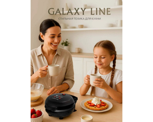 Вафельница Galaxy Line GL 2980 черный