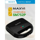 Вафельница Maxvi SM752P черный