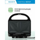 Вафельница Maxvi SM752P черный
