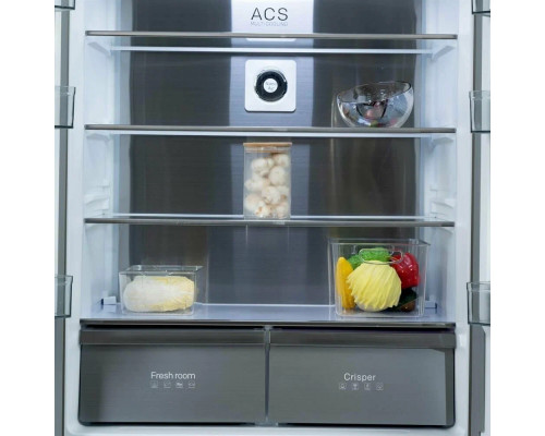 Холодильник БИРЮСА CD 496 TCG текстурированное серое стекло