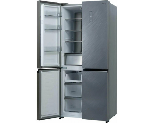 Холодильник БИРЮСА CD 496 TCG текстурированное серое стекло